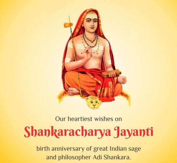 Our Heartiest Wishes On Shankaracharya Jayanti
