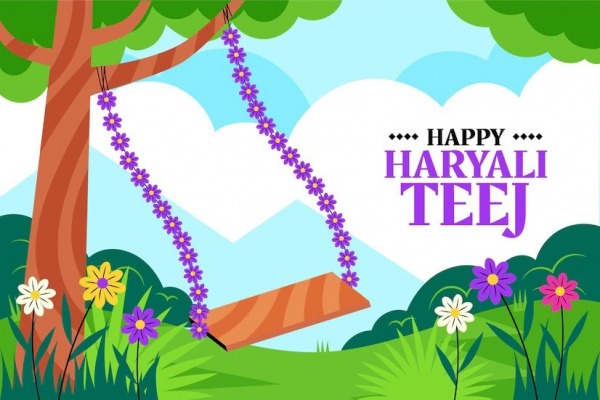 Happy Hariyali Teej Wish