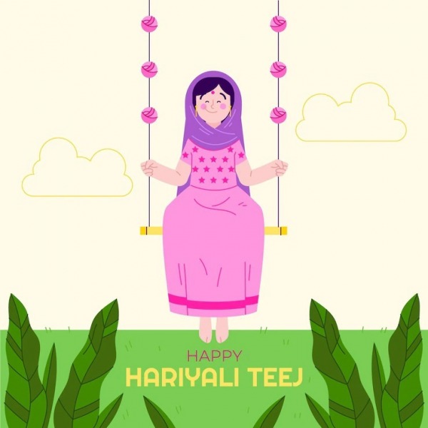 Happy Hariyali Teej To All