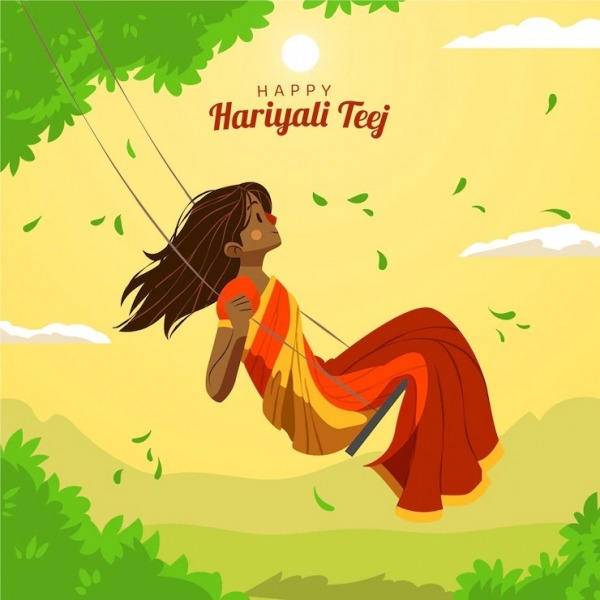 Happy Hariyali Teej To All