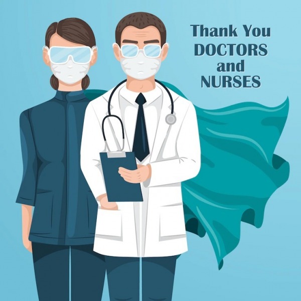 Thank You Doctors And Nurses