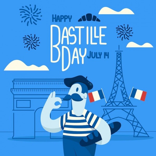 Happy Bastille Day, July 14