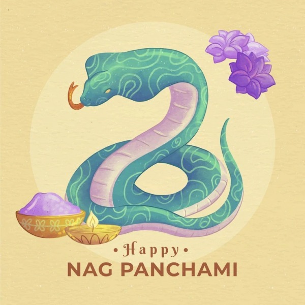 Happy Nag Panchami Greeting