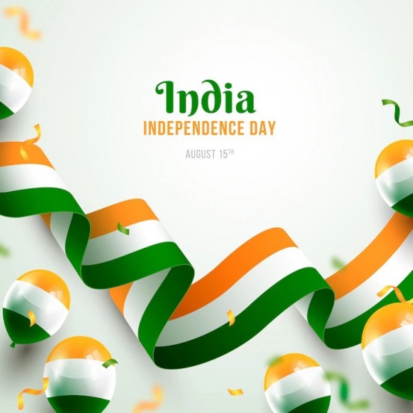 Enjoy the tricolor of india, Happy Independence Day