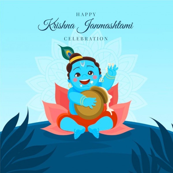 Happy Krishna Janmashtami Celebration