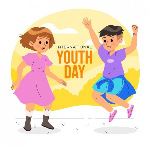 Cute Image Of International Youth Day