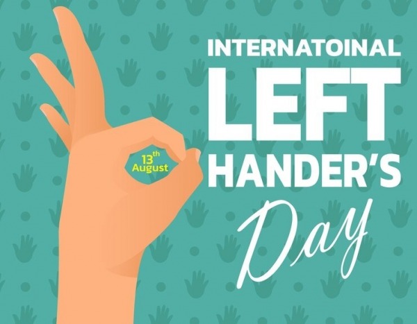 International Left-Handers Day, 13 Aug