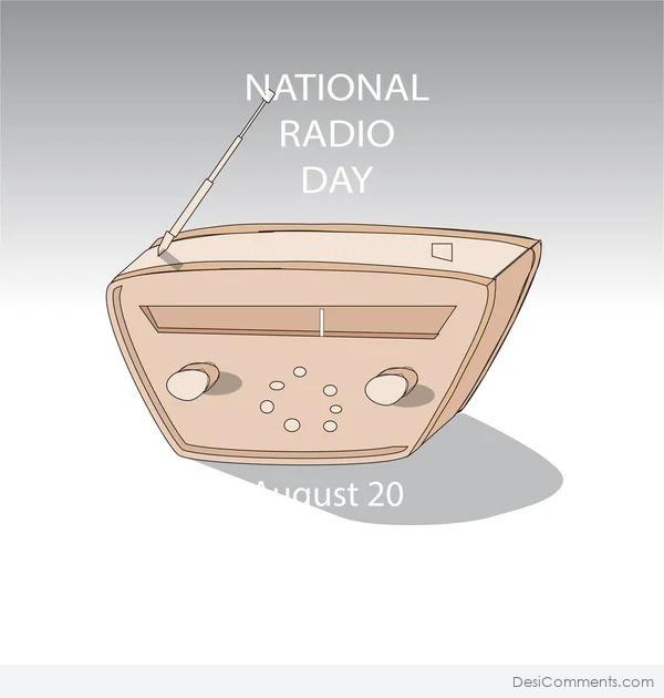August 20, National Radio Day