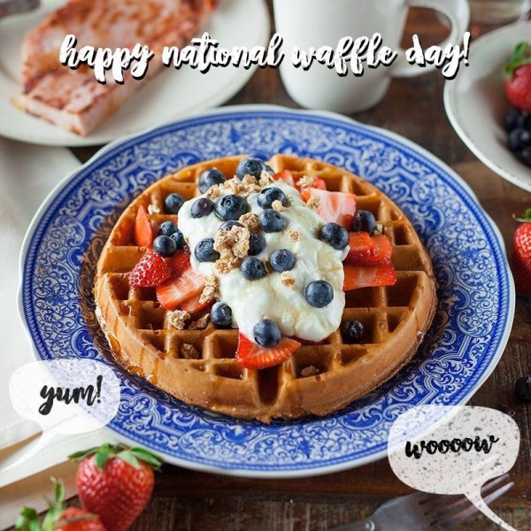 Happy National Waffle Day