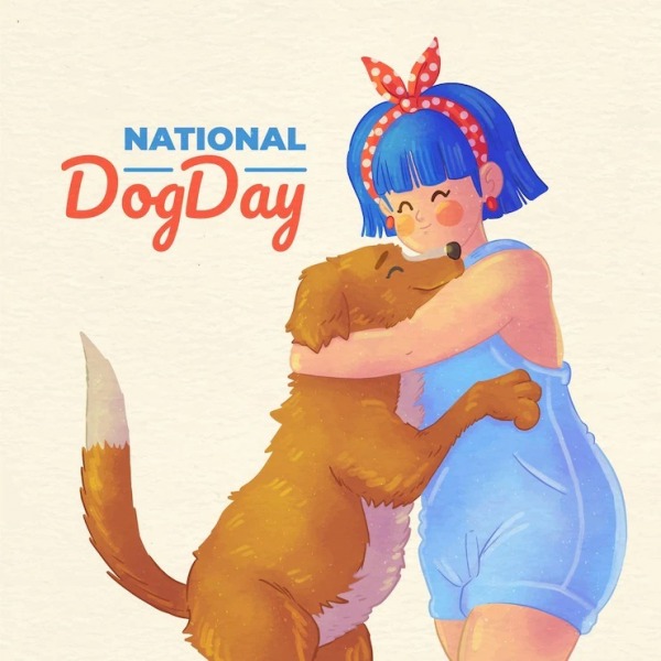 Cute Image For Happy Dog Day