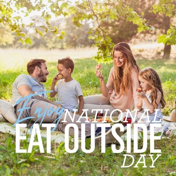Enjoy National Eat Outside Day
