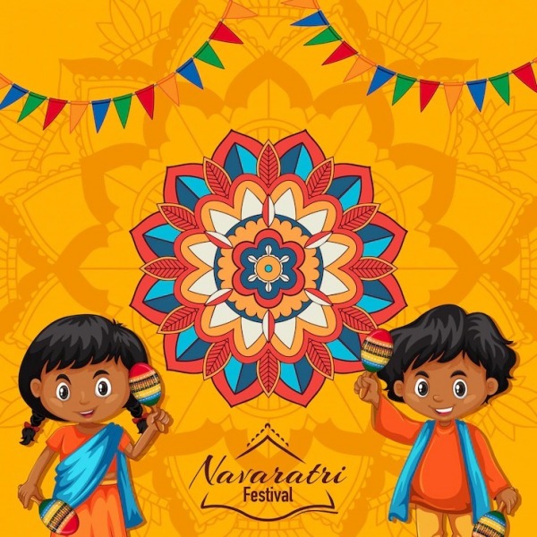 Cute Image For Navratri