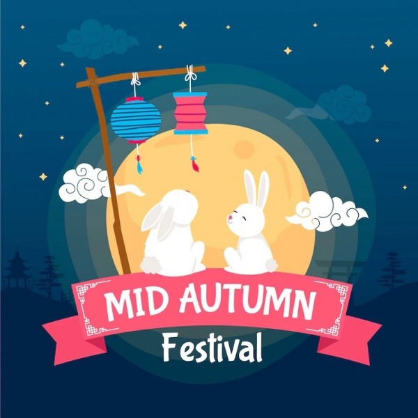 Cute Image For Mid-Autumn Festival