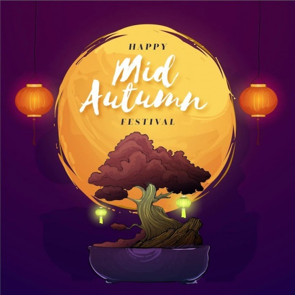 Happy Mid-Autumn Day. Wish That You Do Well And Have A Successful And Bright Future