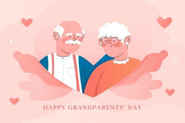 Cute Image For Happy Grandparents’ Day