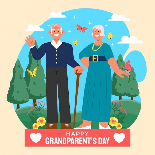 Happy Grandparent’s Day To The Most Amazing And Supporting Grandparents Ever! I Love You!