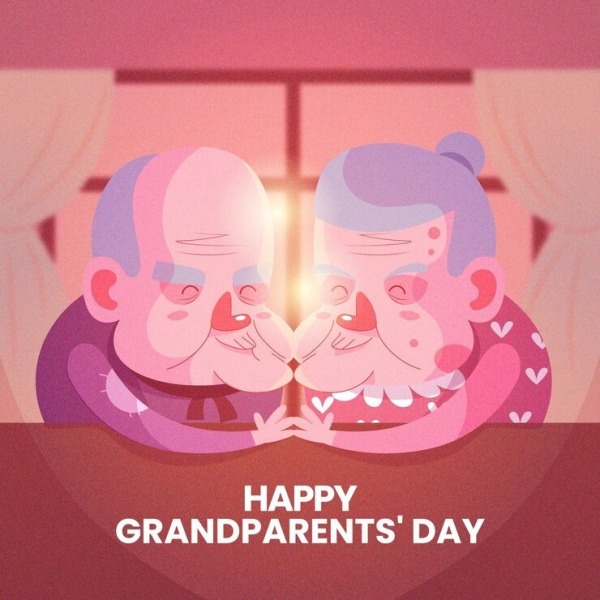 Thanks For Lighting Up My World And Shaping My Life In A Better Way. Happy Grandparents Day