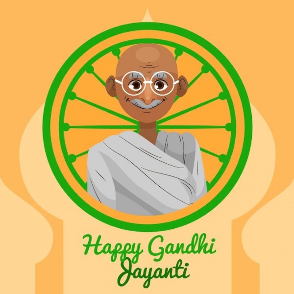 Wishing You A Happy And Peaceful Gandhi Jayanti