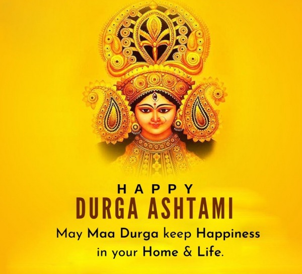 May Maa Durga Keep Happiness