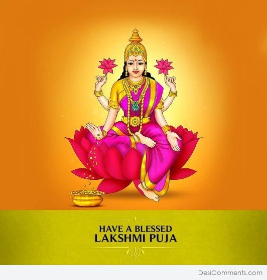Have A Blessed Lakshmi Puja