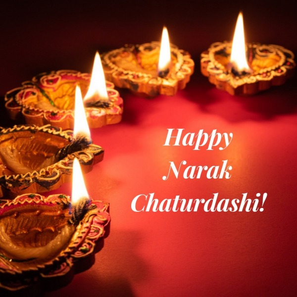 Wishing You A Very Happy Narak Chaturdashi