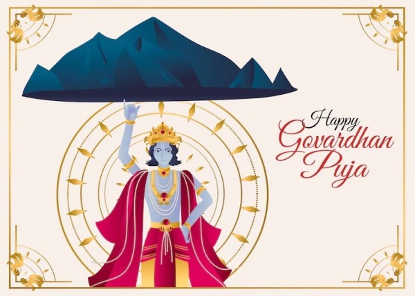 Happy Govardhan Puja Image