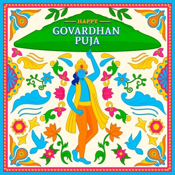 Wish You A Very Happy Govardhan Puja