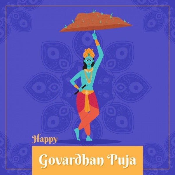 Wishing You A Blessed Govardhan Puja