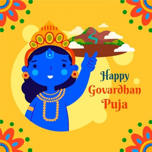 Wishing You Wealth And Wisdom On This Govardhan Puja
