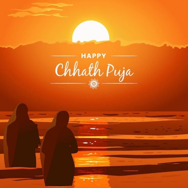 May All Evils Wash Away With The Holy Water. Happy Chhath Puja
