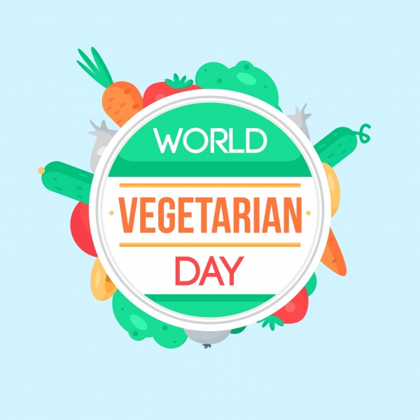 Warm Greetings On World Vegetarian Day