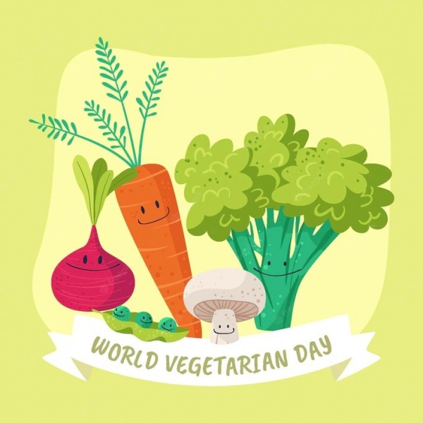 Wishing You A Very Happy World Vegetarian Day