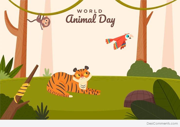 10+ World Animal Day Images, Pictures, Photos