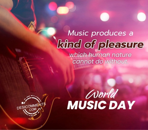 Music Produces A Kind Of
