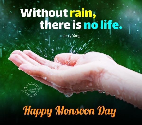 Without Rain, There Is No Life