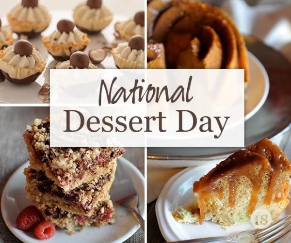Warm Greetings On National Dessert Day