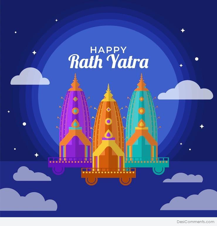 Happy Jagannath Rath Yatra! May Lord Jagannath Bless You 