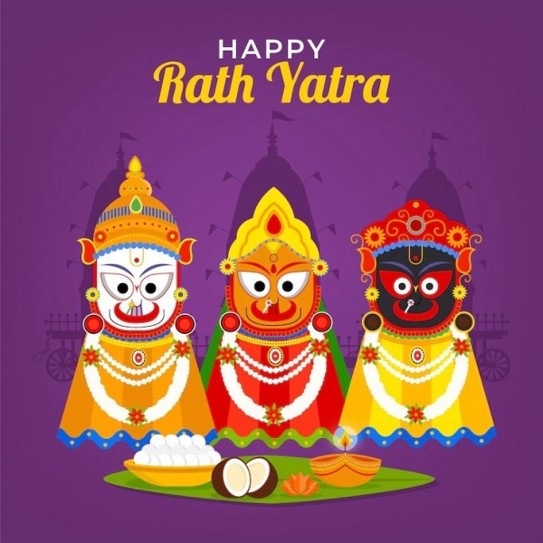 Let’s Celebrate The Day Of Lord Jagannath. Happy Jagannath Rath Yatra