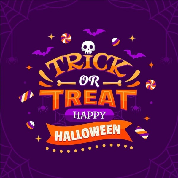 Trick Or Treat, Happy Halloween