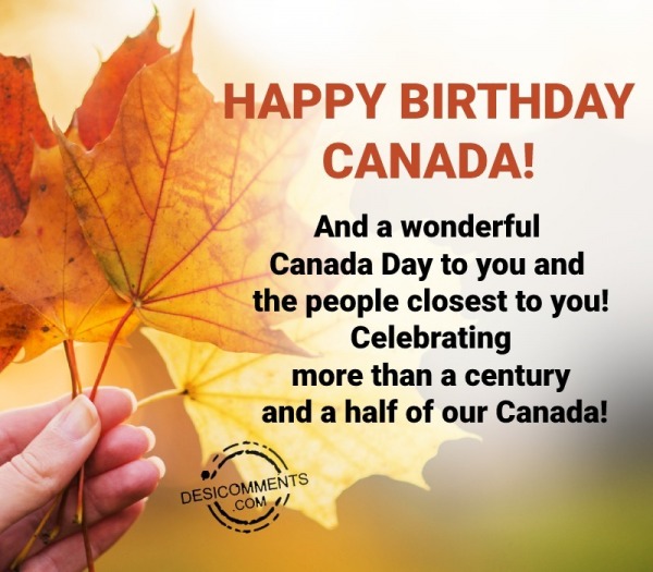 Happy Birthday Canada
