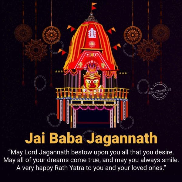 May Lord Jagannath Bestow Upon You All