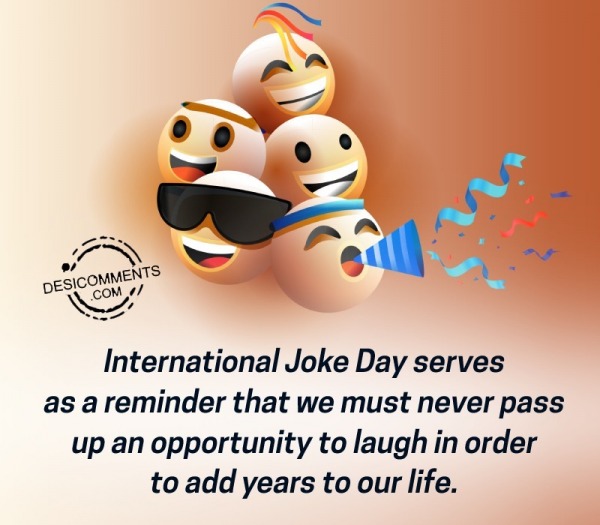 International Joke Day Servers As A