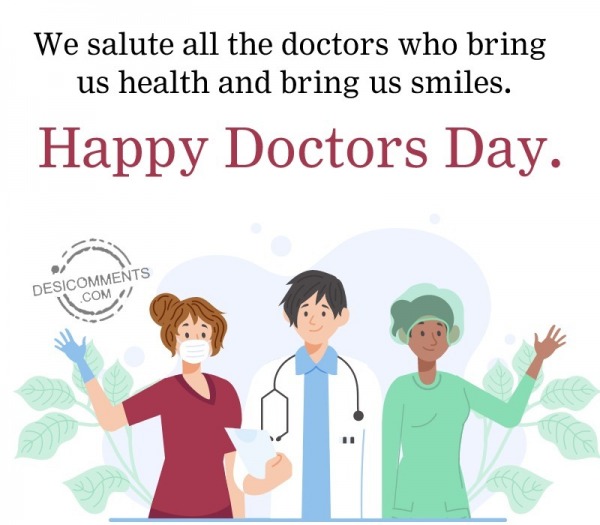We Salute All The Doctors Who Bring