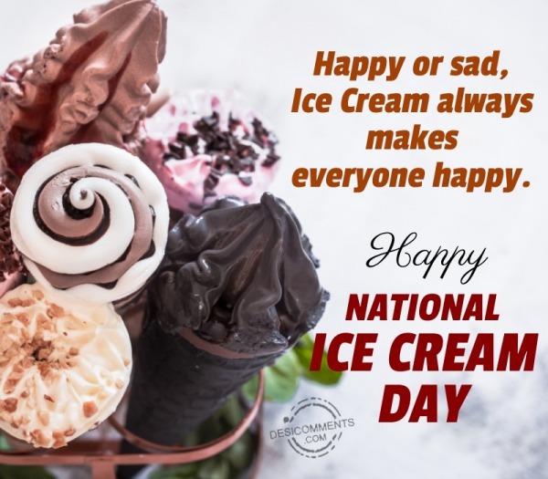 Happy Or Sad Ice Cream Always