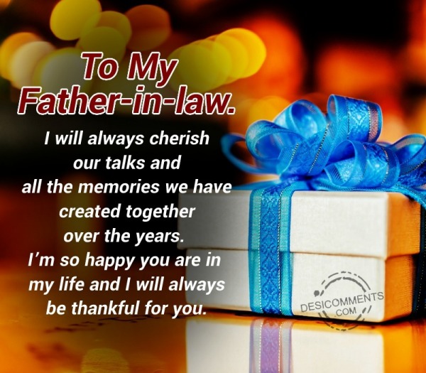 To My Father In Law