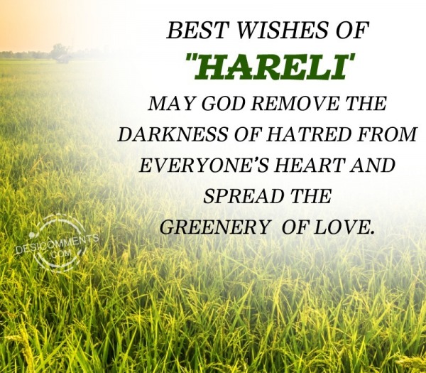 Best Wishes Of Hareli