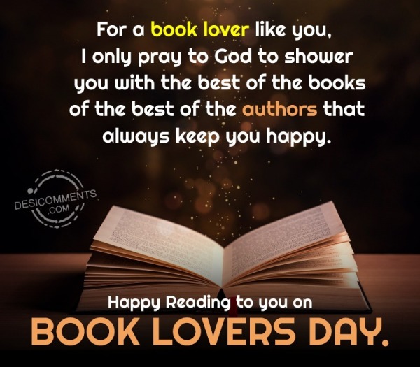 For A Book Lover Like you