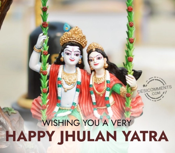 Wishing You A Very Jhulan Yatra