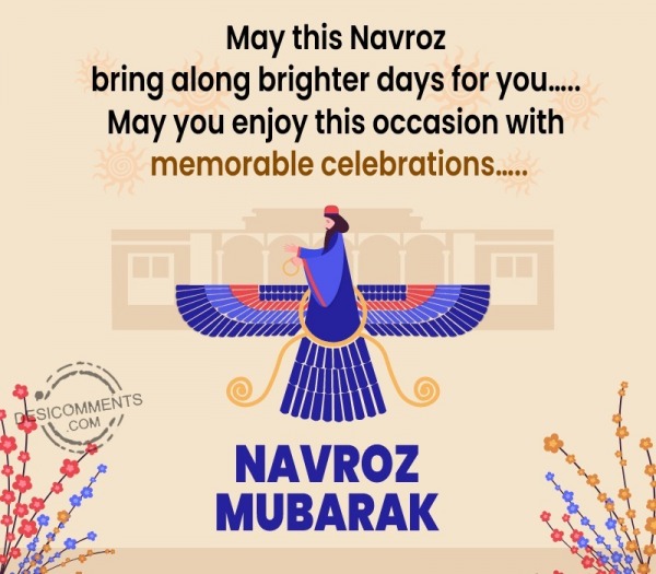 May This Navraz bring Along Brighter