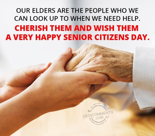 Our Elders Are The People Who